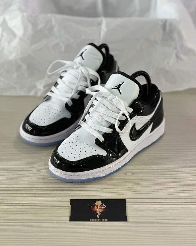 Jordan Retro 1 Panda Charol