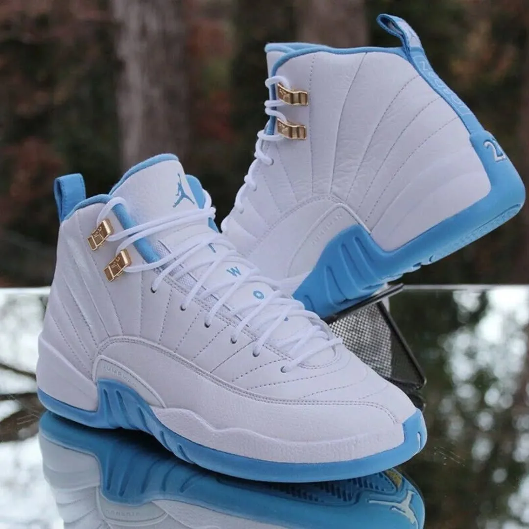 Jordan Retro 12 Blanca Azul