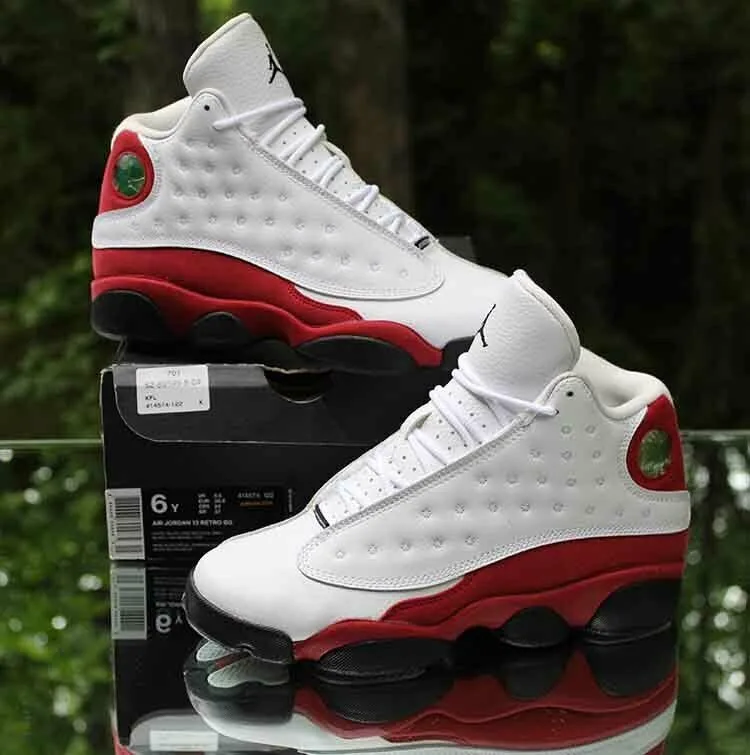 Jordan Retro 13 Blanca Roja