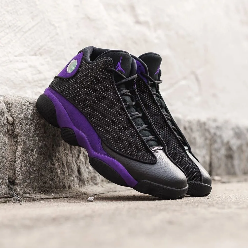 Jordan Retro 13 Negra Morada