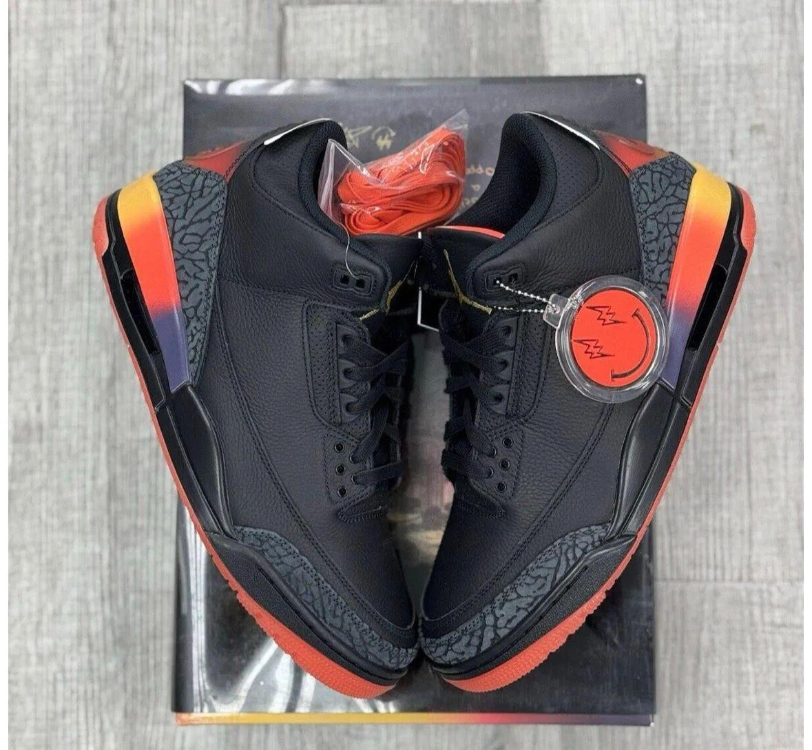 Jordan Retro 3 Balvin Negra