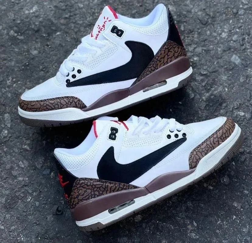 Jordan Retro 3 Travis Cafe