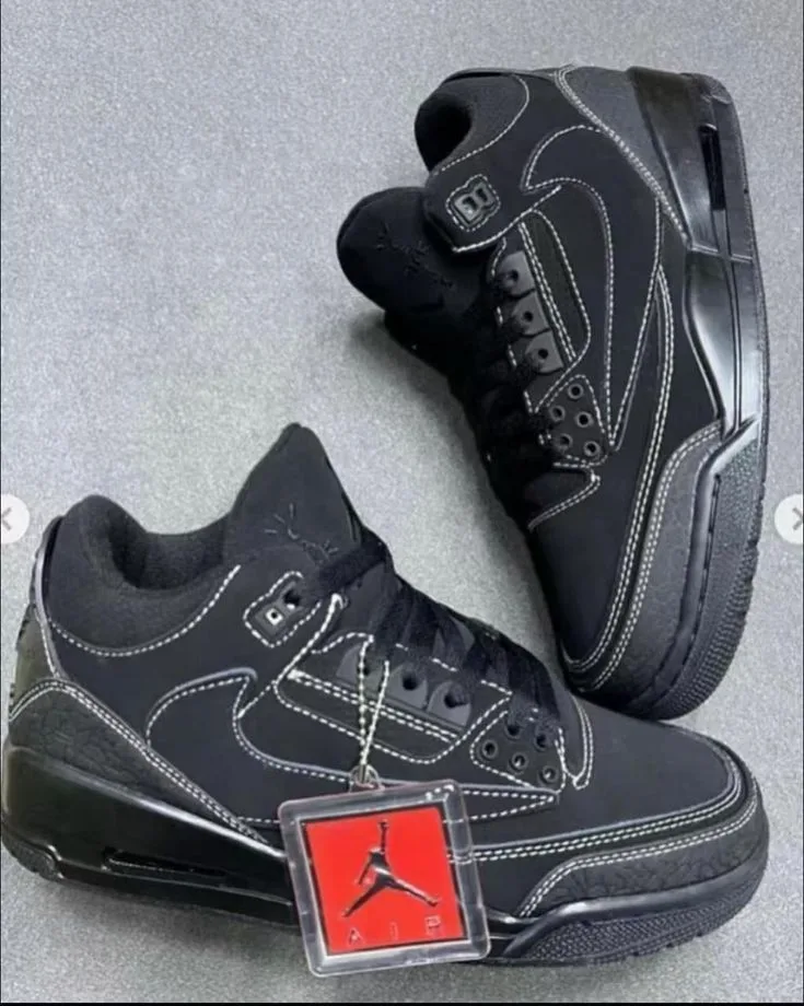 Jordan Retro 3 Travis Negra