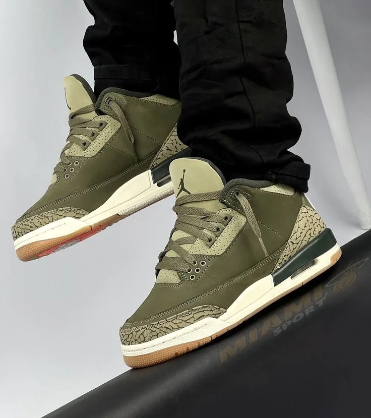 Jordan Retro 3 Verde