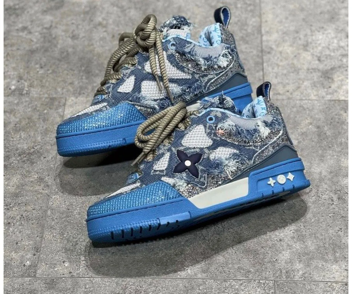 LV Skate Perlas Azul
