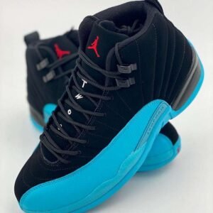 Jordan retro 12 negra azul