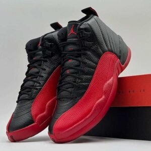 Jordan retro 12 negra roja