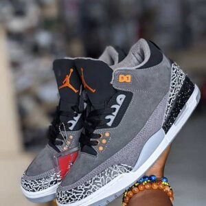 Jordan retro 3 gris