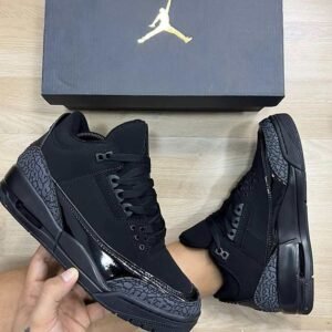 Jordan retro 3 negra