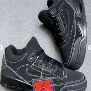 Jordan retro 3 travvis negra