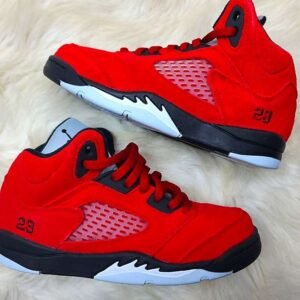 Jordan retro 5 roja